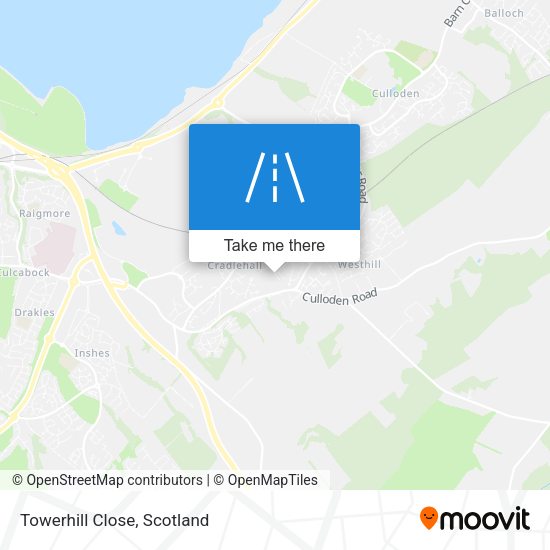 Towerhill Close map