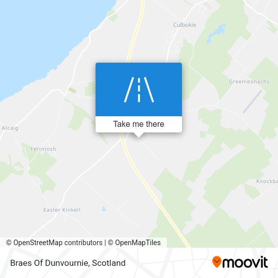 Braes Of Dunvournie map