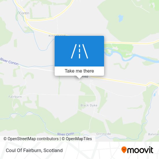 Coul Of Fairburn map