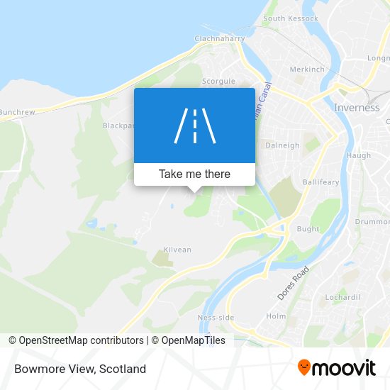 Bowmore View map