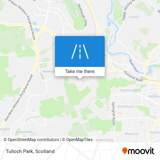 Tulloch Park map