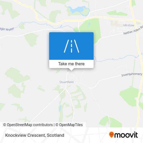Knockview Crescent map