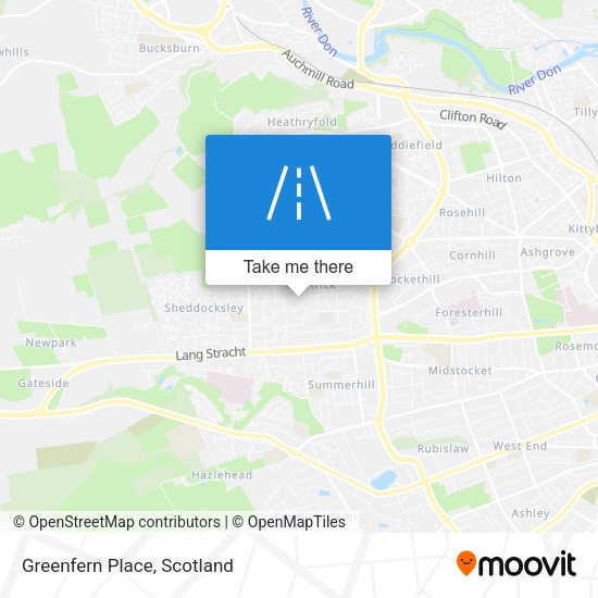 Greenfern Place map