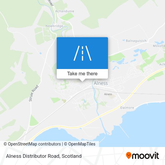 Alness Distributor Road map