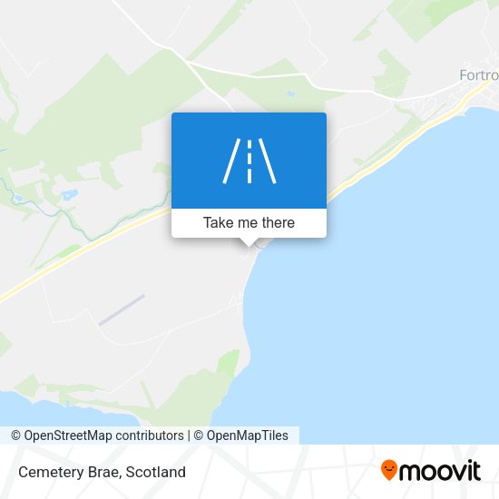 Cemetery Brae map