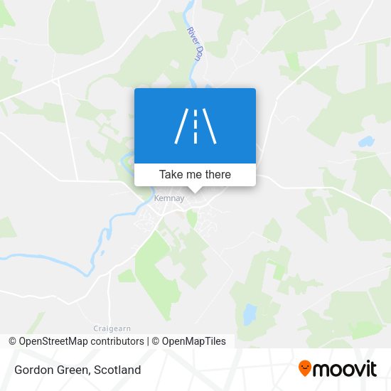Gordon Green map