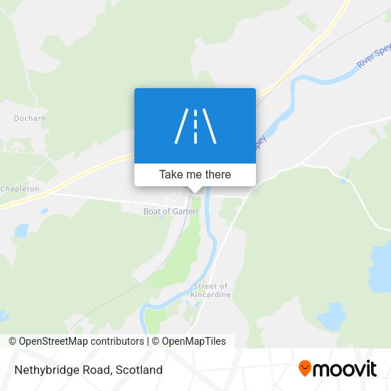 Nethybridge Road map