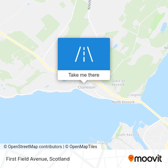 First Field Avenue map