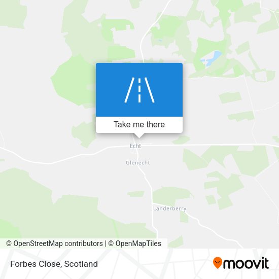 Forbes Close map