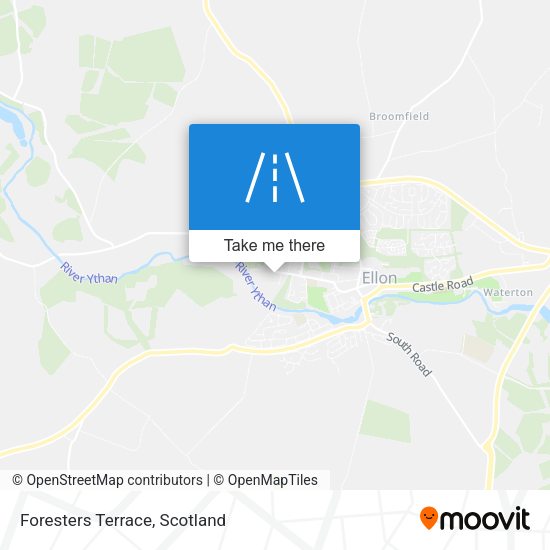 Foresters Terrace map