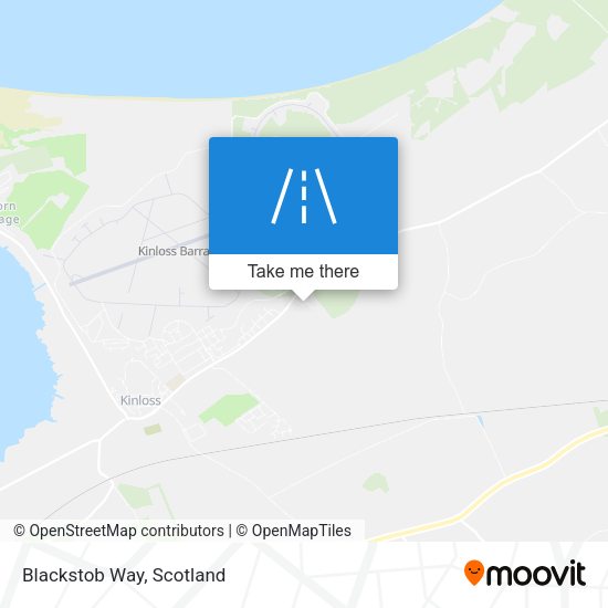 Blackstob Way map