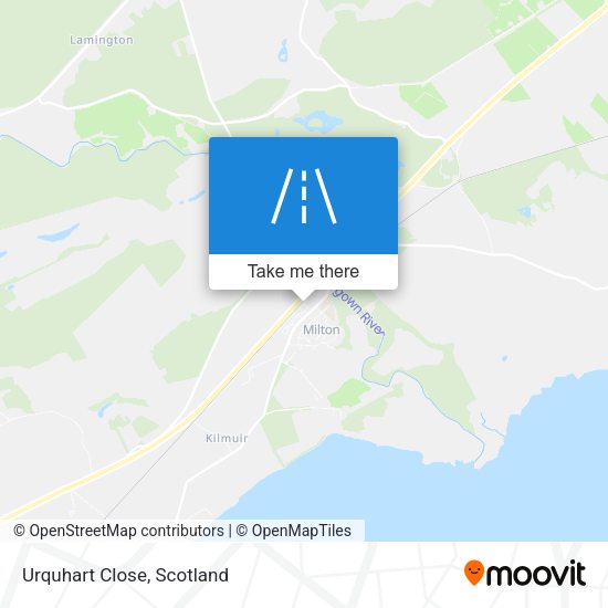 Urquhart Close map