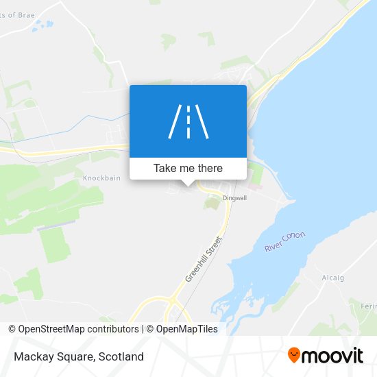 Mackay Square map