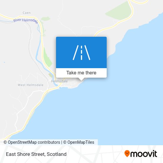 East Shore Street map