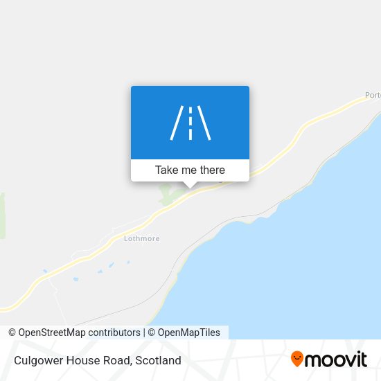 Culgower House Road map
