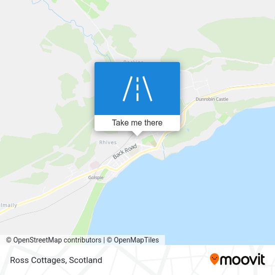 Ross Cottages map