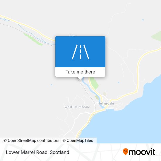 Lower Marrel Road map