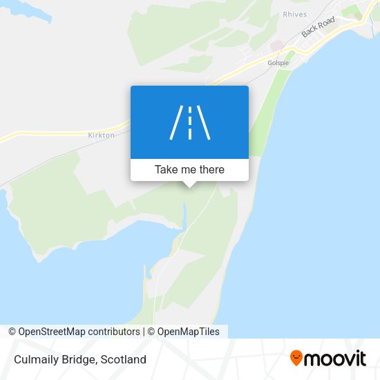 Culmaily Bridge map
