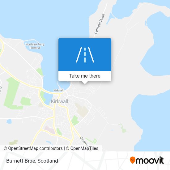 Burnett Brae map