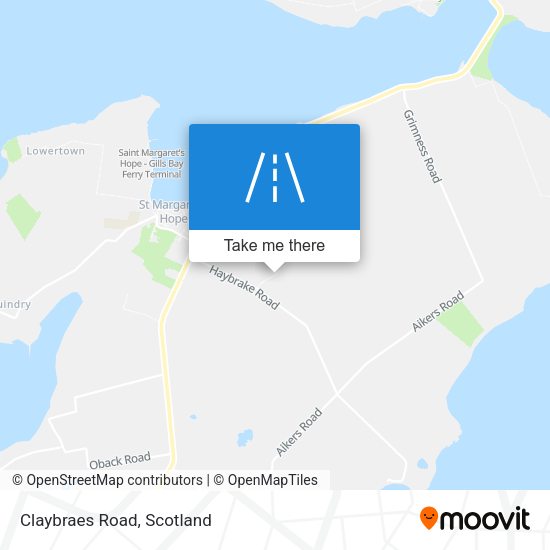 Claybraes Road map