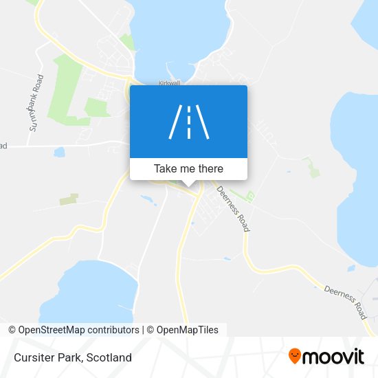 Cursiter Park map
