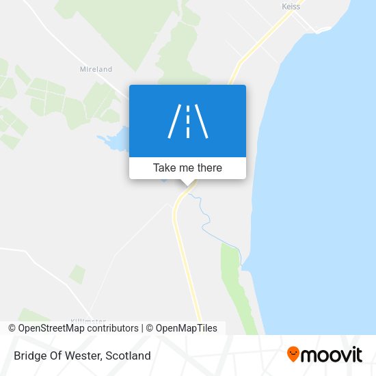 Bridge Of Wester map