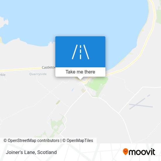 Joiner's Lane map