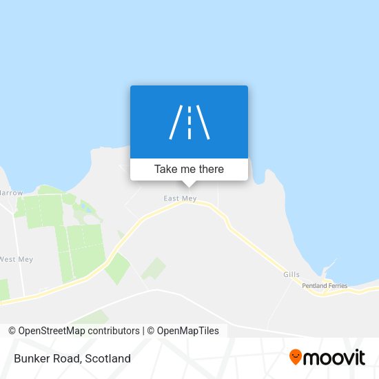Bunker Road map