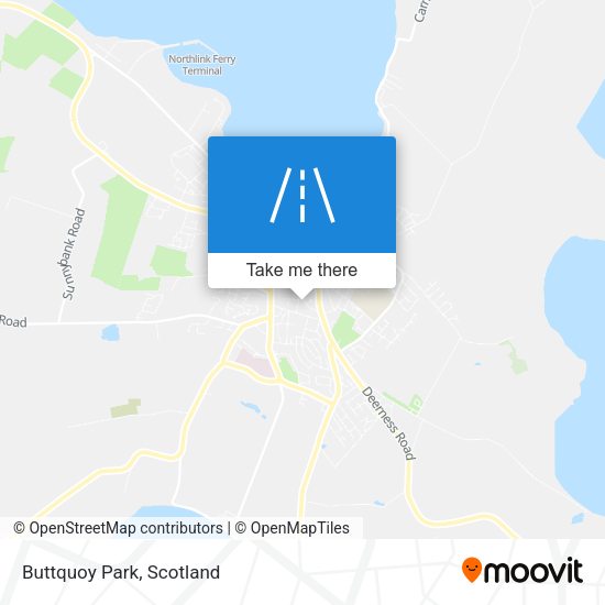 Buttquoy Park map