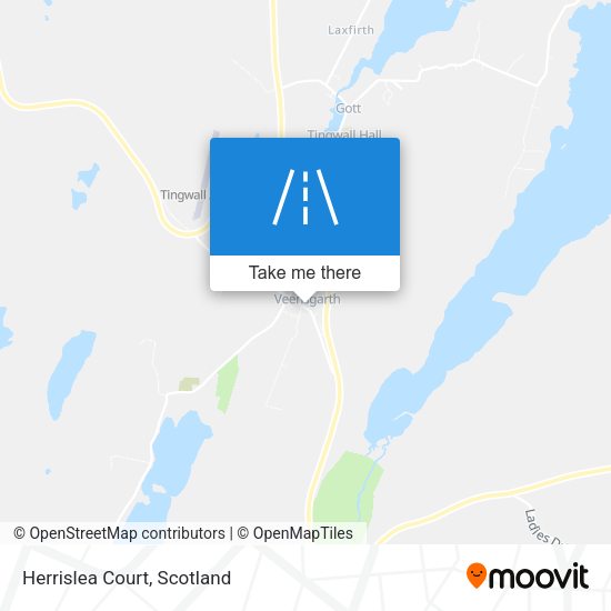 Herrislea Court map