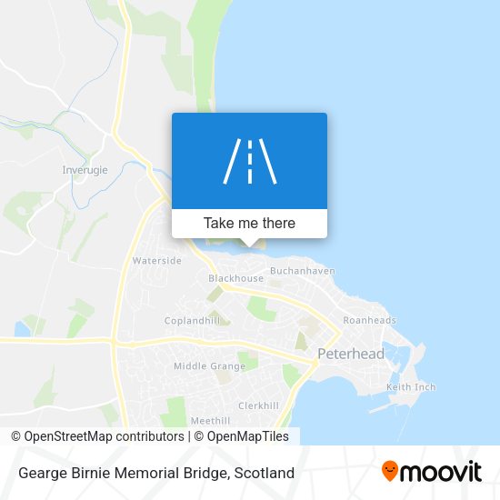 Gearge Birnie Memorial Bridge map