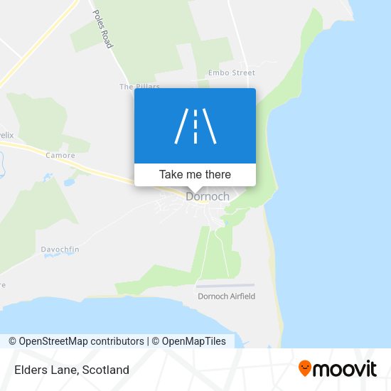 Elders Lane map