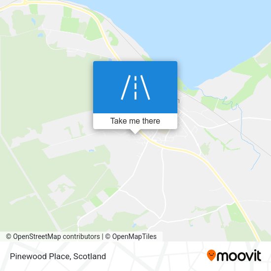 Pinewood Place map