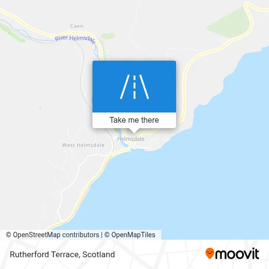 Rutherford Terrace map