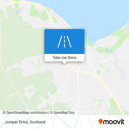 Juniper Drive map