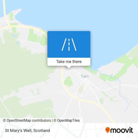 St Mary's Well map