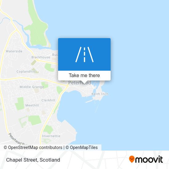 Chapel Street map