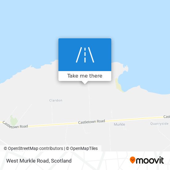 West Murkle Road map