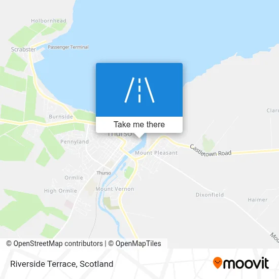 Riverside Terrace map