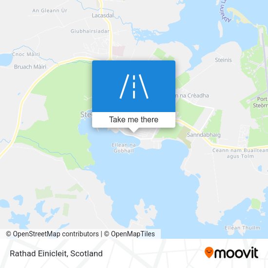 Rathad Einicleit map