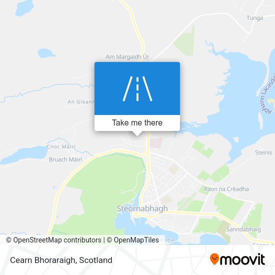 Cearn Bhoraraigh map
