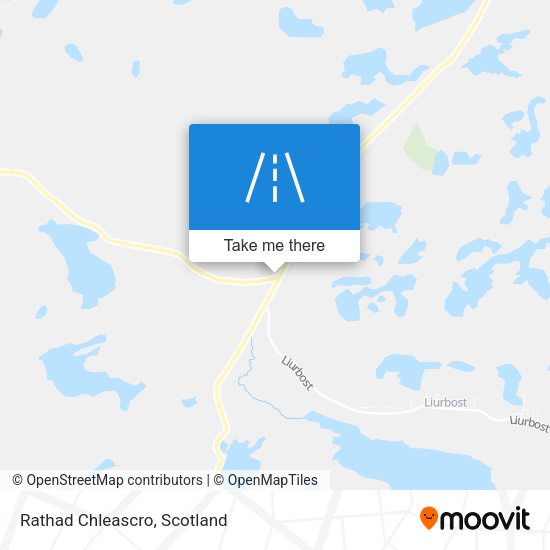 Rathad Chleascro map