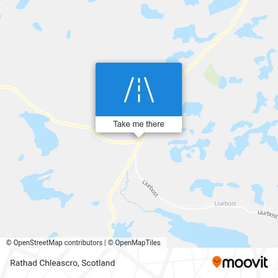 Rathad Chleascro map