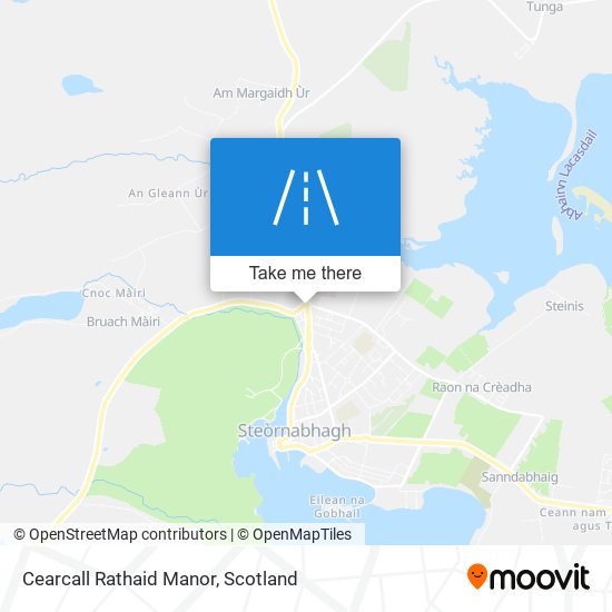 Cearcall Rathaid Manor map