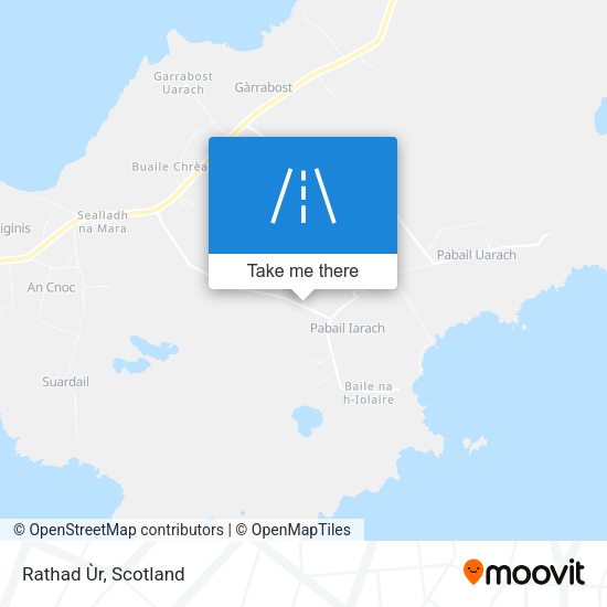Rathad Ùr map