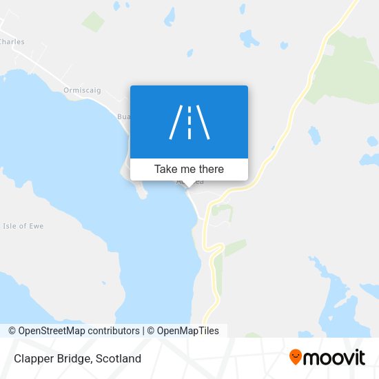 Clapper Bridge map