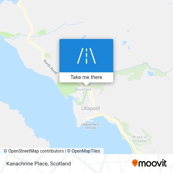 Kanachrine Place map