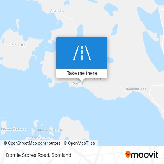 Dornie Stores Road map