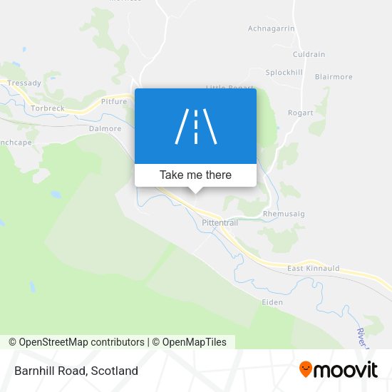 Barnhill Road map