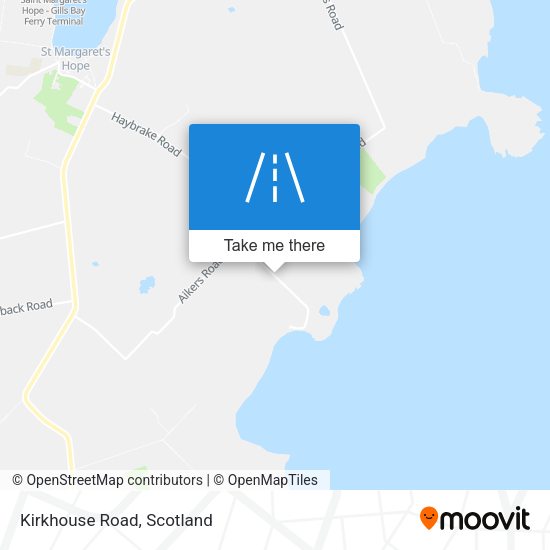 Kirkhouse Road map